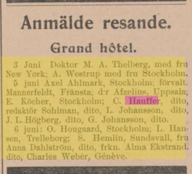 Östersundsposten, 6 juli 1903.